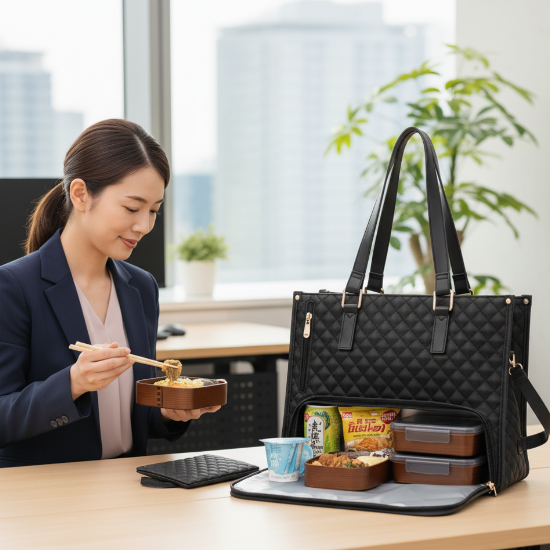 LUNAVIA™ - 防水ランチ&ノートパソコン対応トートバッグ