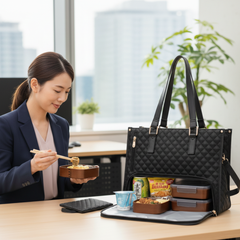 LUNAVIA™ - 防水ランチ&ノートパソコン対応トートバッグ