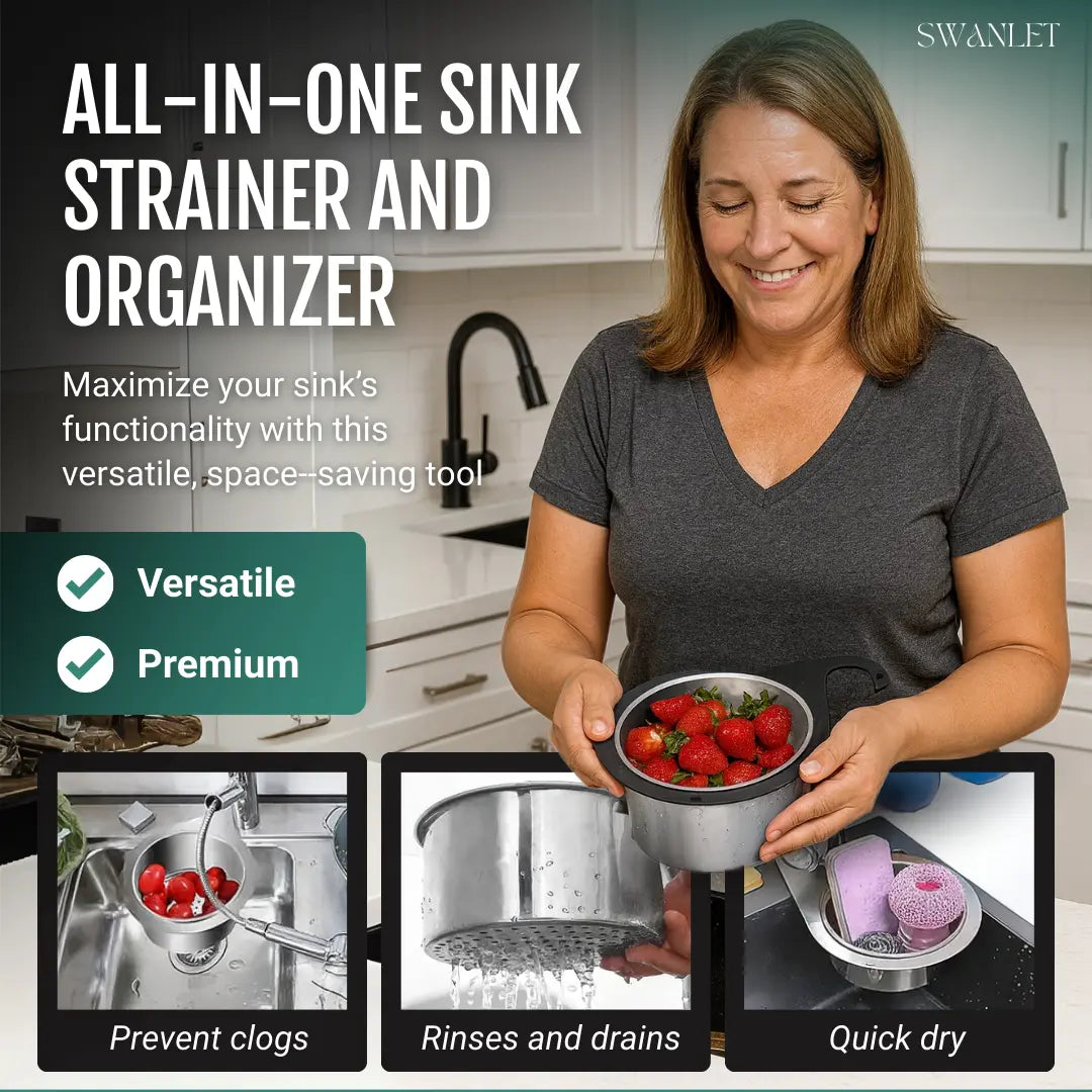 SWANLET™ – コーナー用コンパクトシンクフィルターラック