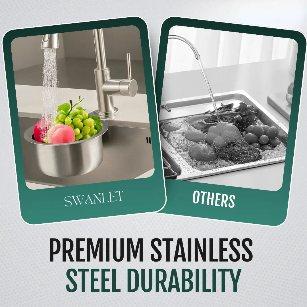 SWANLET™ – コーナー用コンパクトシンクフィルターラック