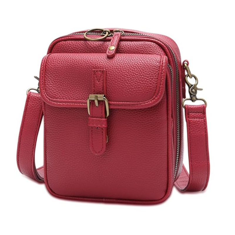 VELETTO™ – ダブルポケット本革オーガナイザーバッグ