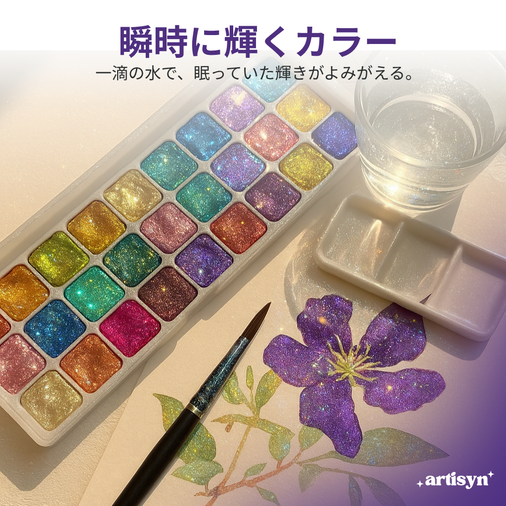 ARTISYN™ – 水彩絵の具セット