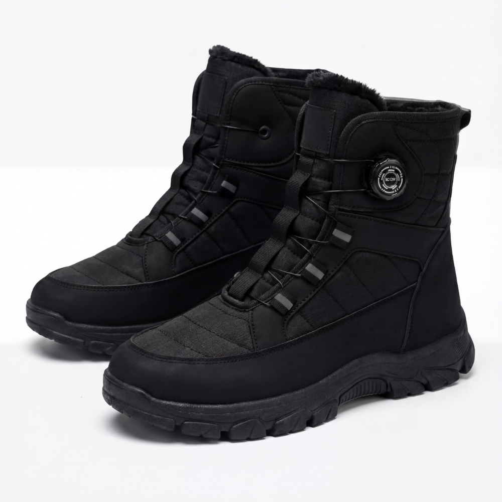 MIYORA™ メンズ ダイヤル式スノーブーツ(防寒・防滑)