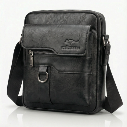 PORTAVO™ – 傷つきにくいレザー メッセンジャーバッグ
