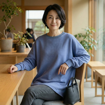 NURELLE™ – ソフトフリース裏地プルオーバー