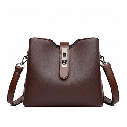 LEVORIA™ – レトロ栃木レザー製バケットバッグ