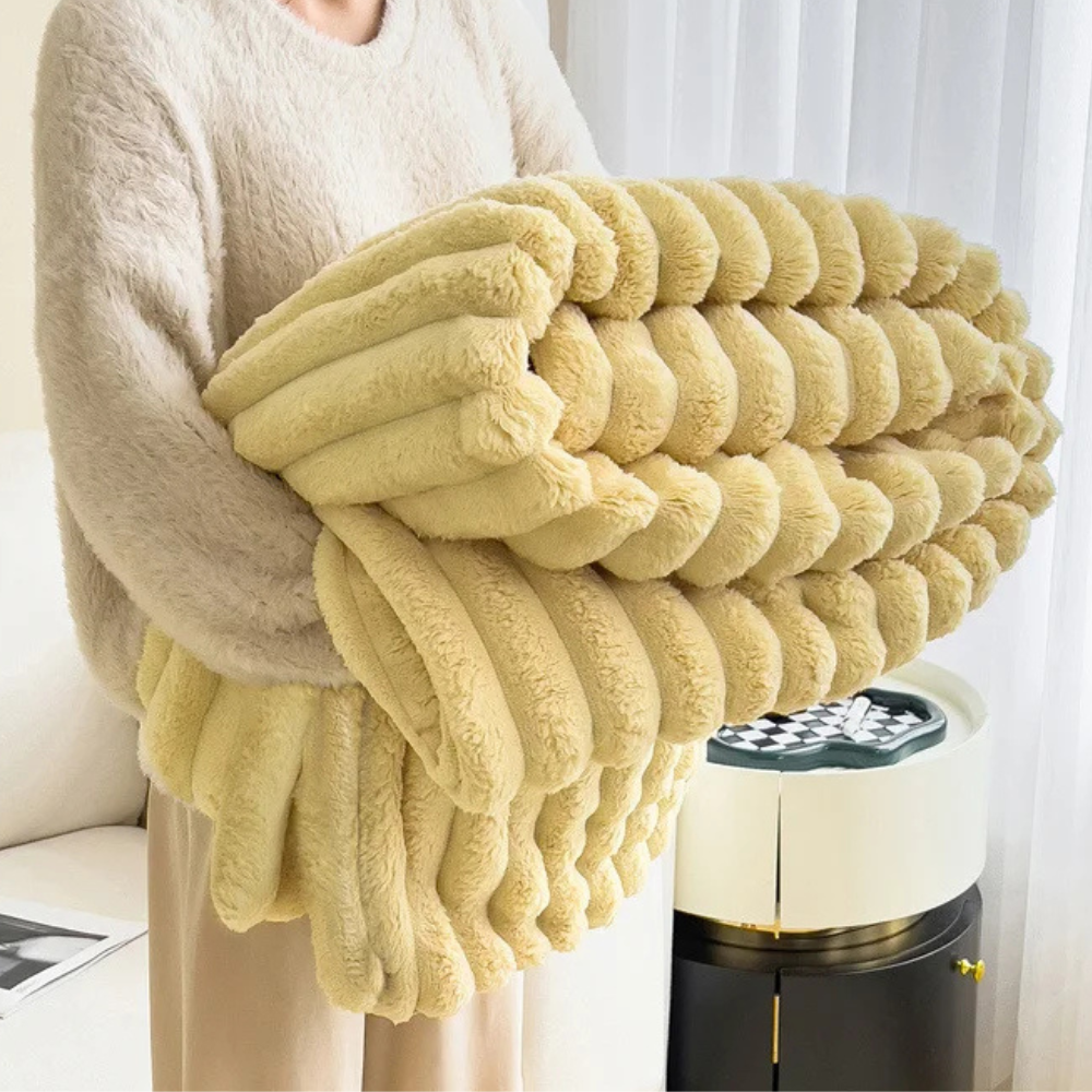 KUMORA™ – 超ソフト厚手ニットブランケット