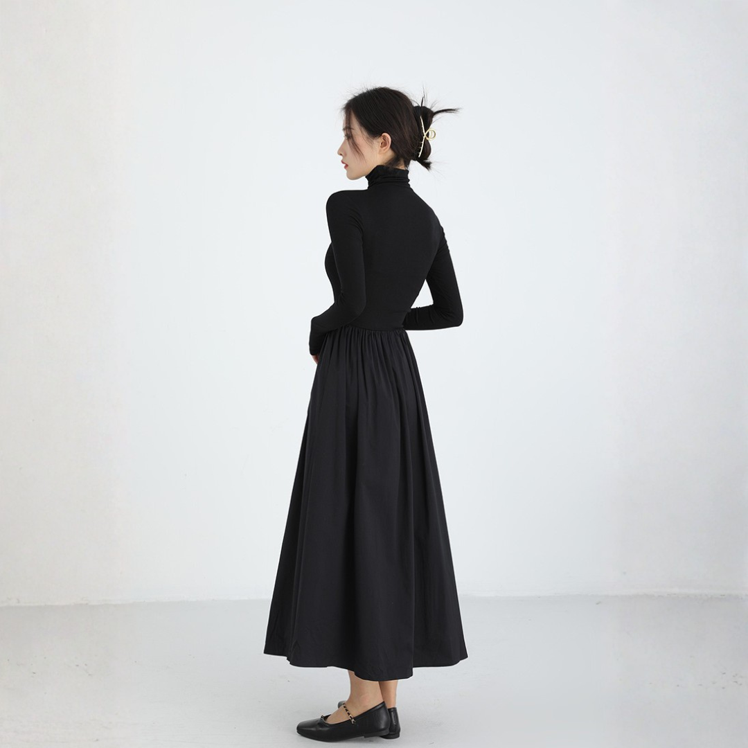 UNIVA™ – ニットドッキングワンピース