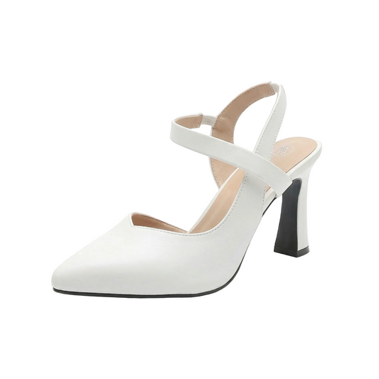 LUMIERE™ – エレガントな6cmクロスストラップヒール