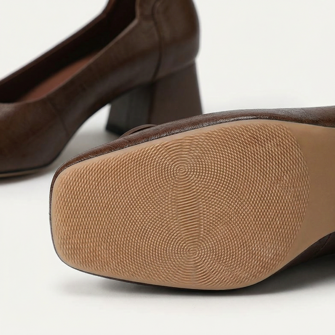 VELORIA™ – エレガント本革コンフォートフラットシューズ