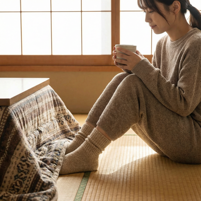 MIYORA™ - あったか裏起毛ソックス（5足セット)