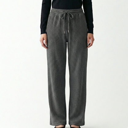 RIBELLE™ – （リベッレ）ソフト裏起毛リブパンツ