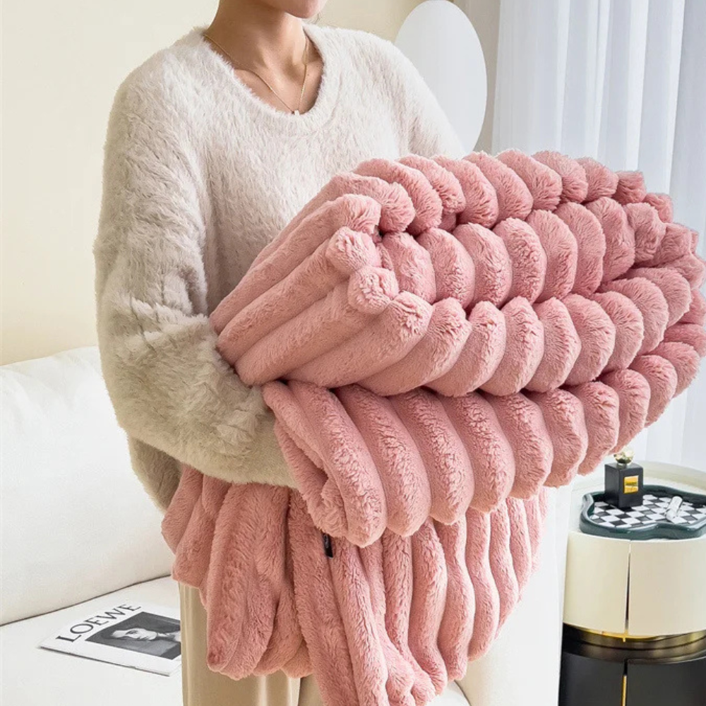 KUMORA™ – 超ソフト厚手ニットブランケット