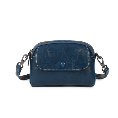 BELLANA™ – 光沢本革ショルダーバッグ