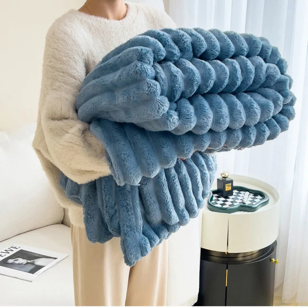 KUMORA™ – 超ソフト厚手ニットブランケット
