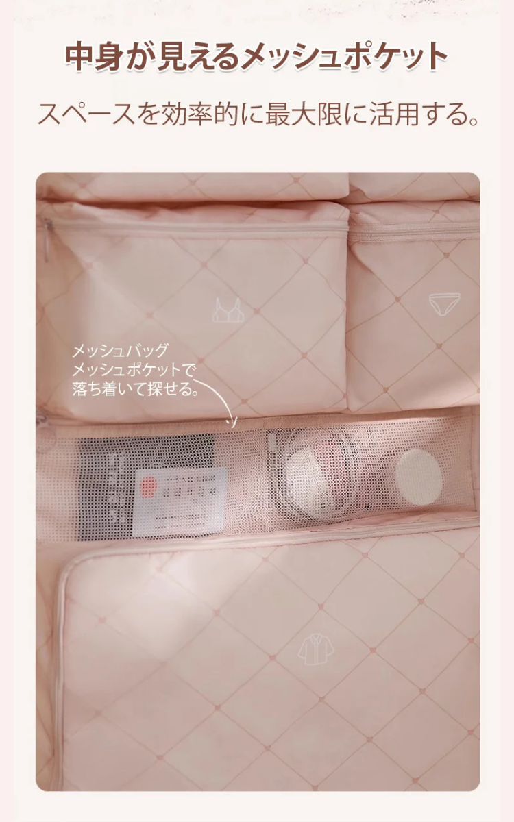 SORAVA™ –  7つの機能付き多機能トラベル収納バッグ