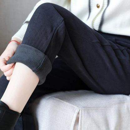 THERMELLA™ – 裏起毛フリース裏地付きサーマルパンツ