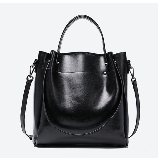 BELLANA™ – 本革クロスボディバケットバッグ