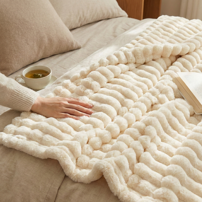 KUMORA™ – 超ソフト厚手ニットブランケット