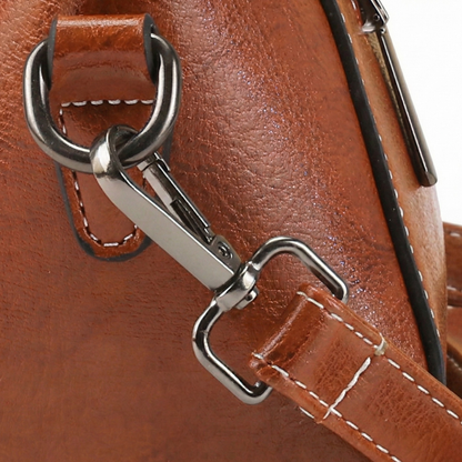 BELLANA™ – オイルワックスレザー ショルダーバッグ