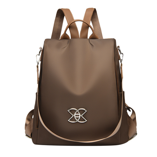 VELMORI™ – オックスフォード＆レザー製防犯リュックサック