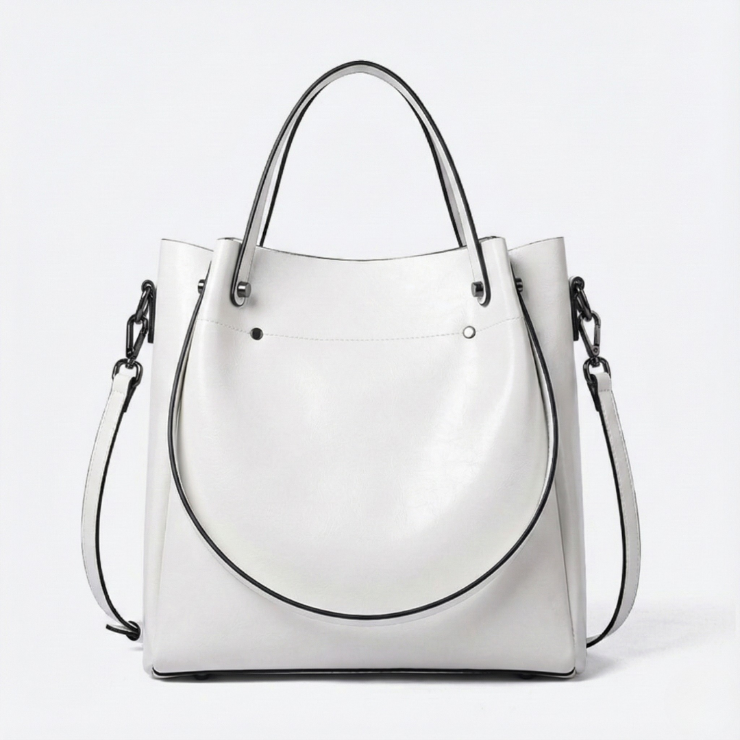 BELLANA™ – 本革クロスボディバケットバッグ