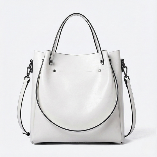 BELLANA™ – 本革クロスボディバケットバッグ