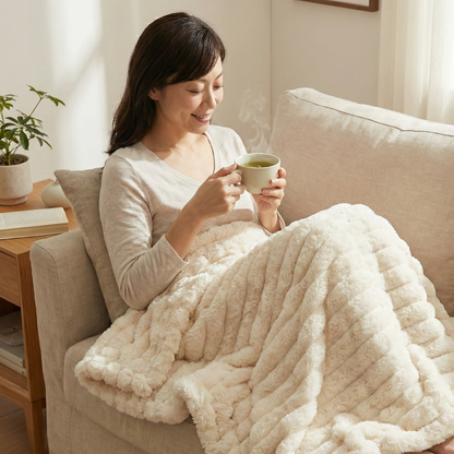 KUMORA™ – 超ソフト厚手ニットブランケット