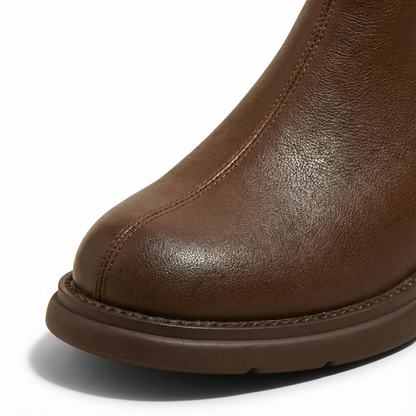 LUNARIA™ – コンフォートヒール本牛革ブーツ