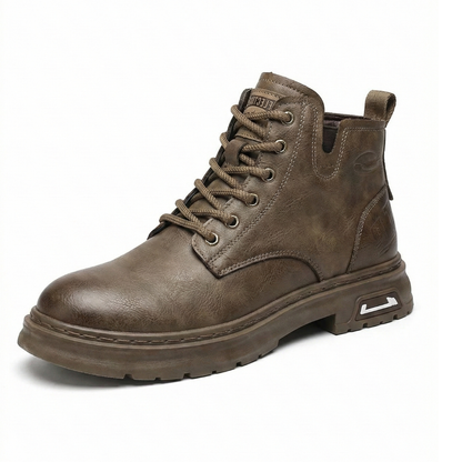 ELEVARA™ – 5cm厚底本革ブーツ