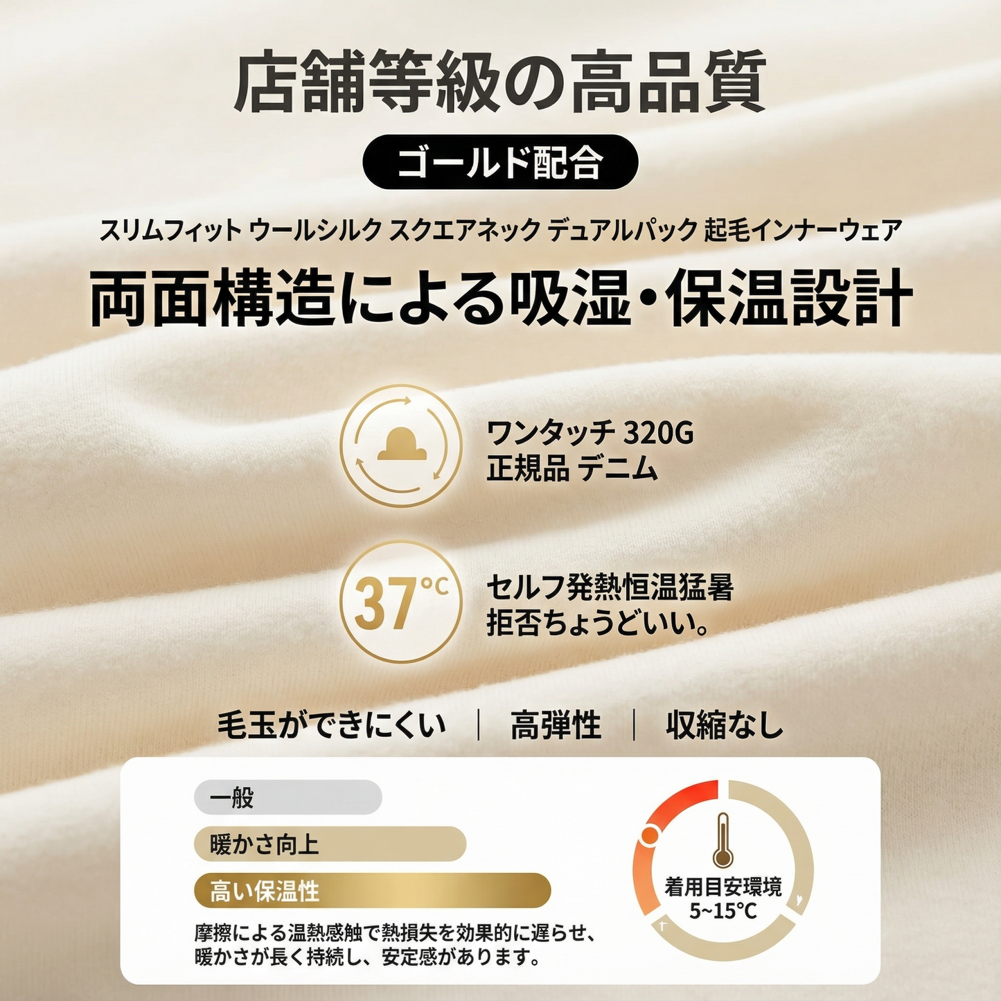 SILKURA™ – サーマル ボディシェイピング インナーウェア