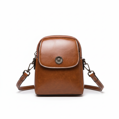 BELLANA™ – 本革ジェニュインレザーポリッシュショルダーバッグ