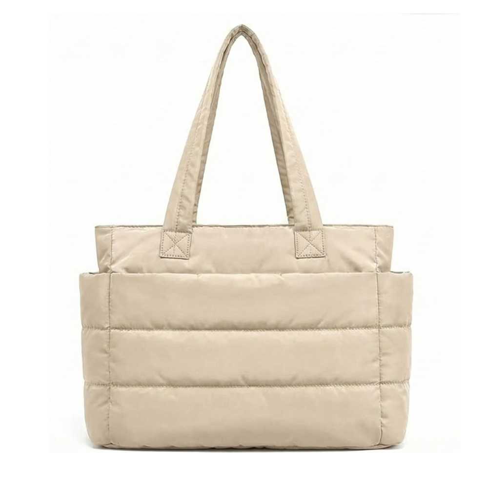 MIRELA™ – 超軽量ソフトキルティングトートバッグ