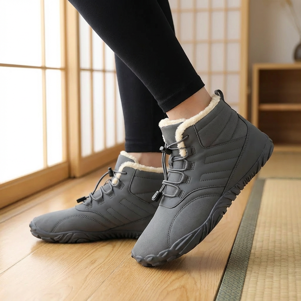 MIYORA™ 起毛ライニング防寒ブーツ