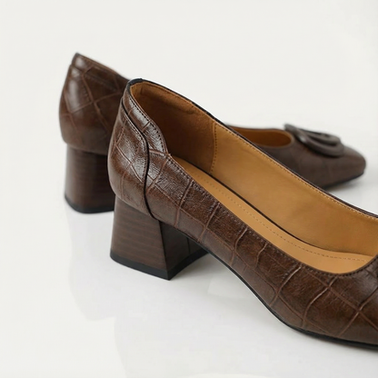 VELORIA™ – エレガント本革コンフォートフラットシューズ