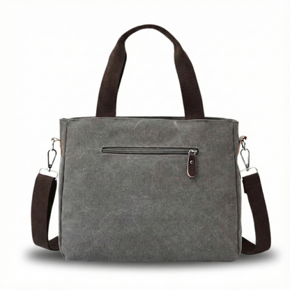 CIVELA™ – マルチポケット キャンバス メッセンジャーバッグ