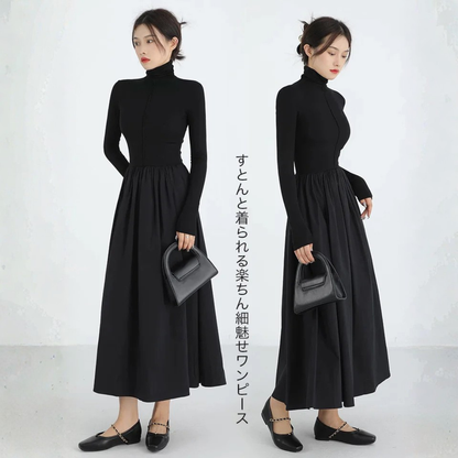 UNIVA™ – ニットドッキングワンピース