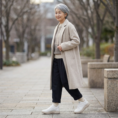 LOOPARA™ - クロスベルクロ厚底ハイカットスニーカー