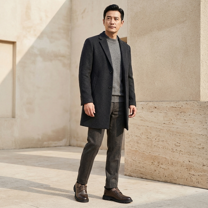 STRATTON™ – プロ仕様・身長アップPUレザーシューズ（5cmヒールアップ）