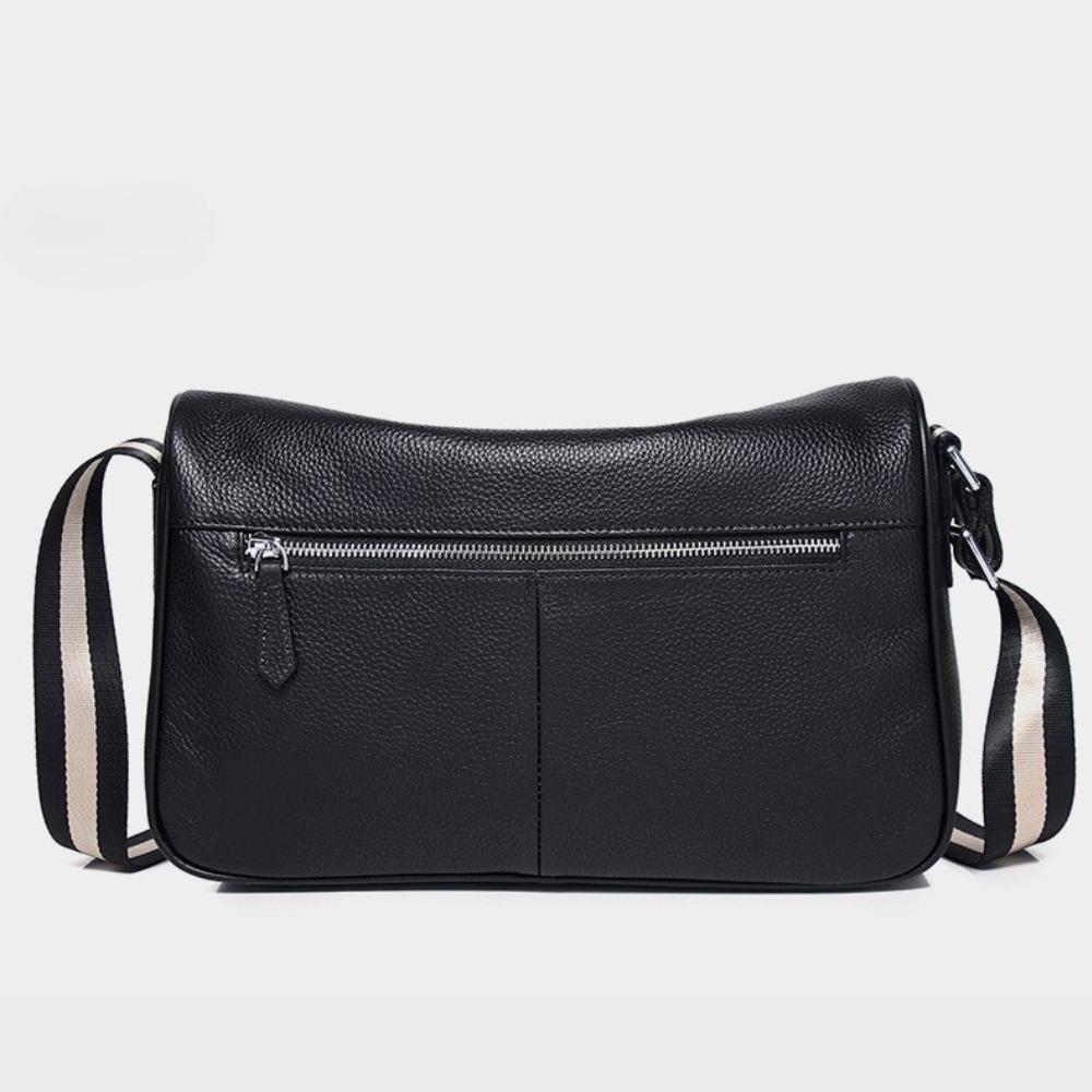 BELLACOR™ – 本革斜めがけメッセンジャーバッグ