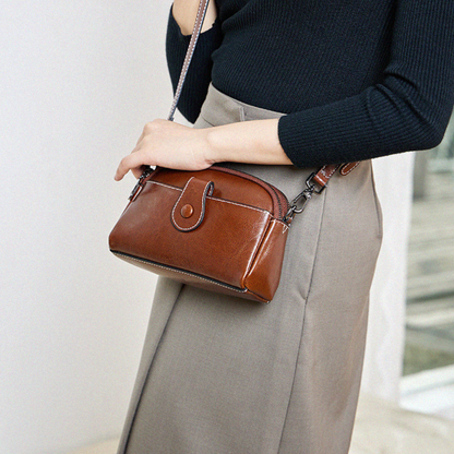 BELLANA™ – 本革ミニクロスボディバッグ