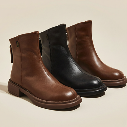 LUNARIA™ – コンフォートヒール アンクルブーツ