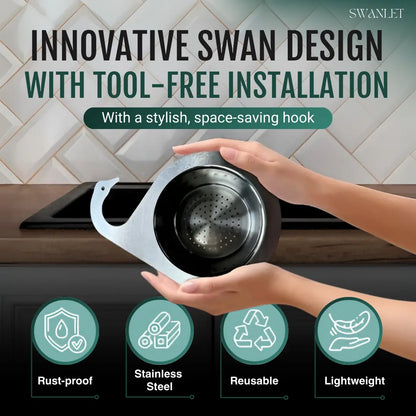 SWANLET™ – コーナー用コンパクトシンクフィルターラック