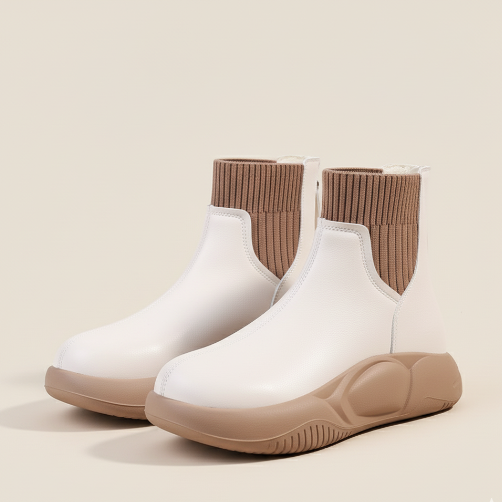 VELASCA™ – スリッポンプラットフォームブーツ