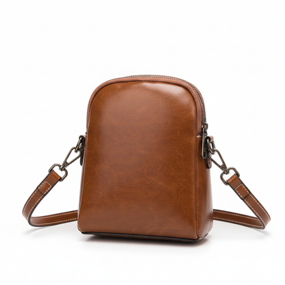 BELLANA™ – 本革ジェニュインレザーポリッシュショルダーバッグ