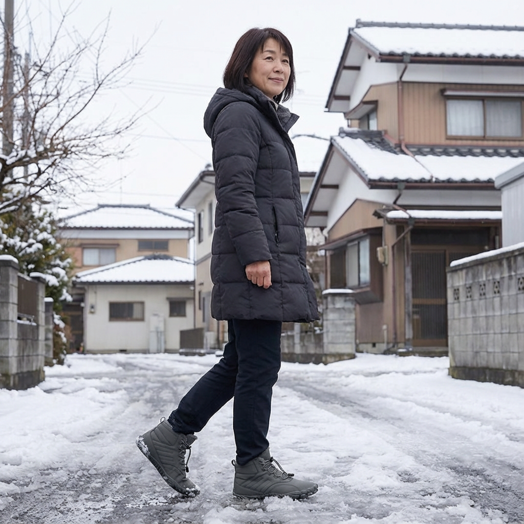 MIYORA™ 起毛ライニング防寒ブーツ