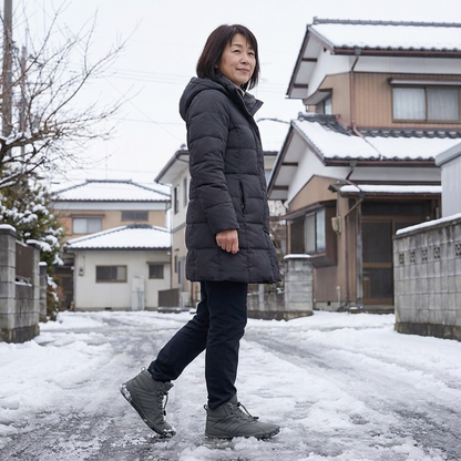 MIYORA™ 起毛ライニング防寒ブーツ