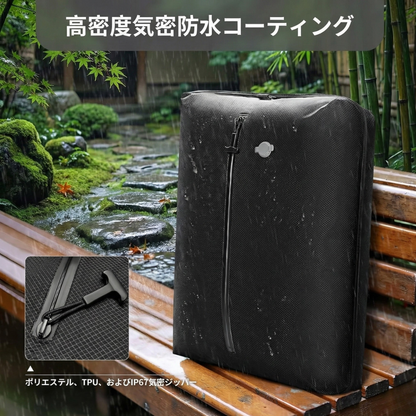 SPACEPAQ™ – 防水圧縮トラベルバッグ（2枚セット＋電動ポンプ付き）