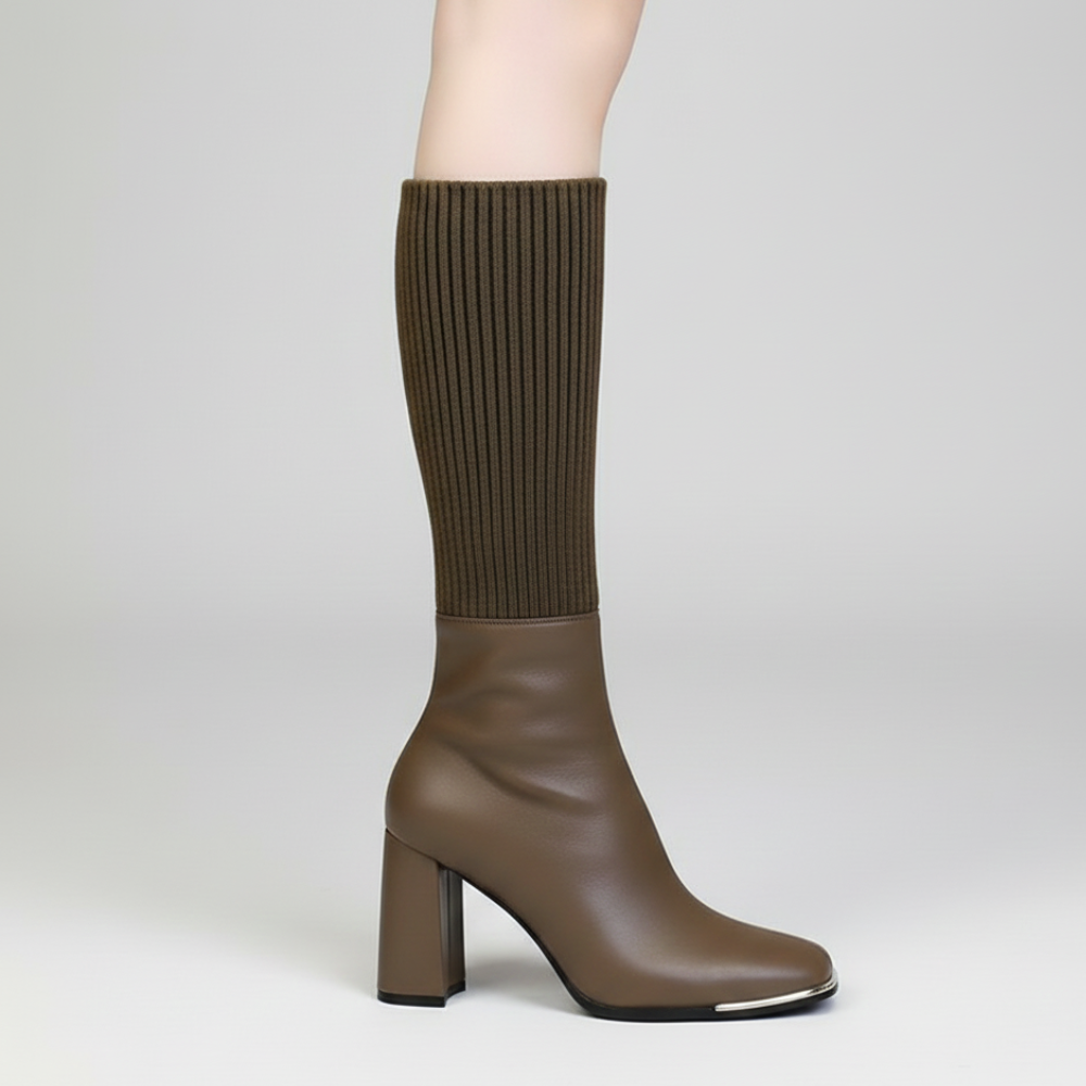 RIBELLA™ – 脚を美しく魅せるストレッチニットブーツ