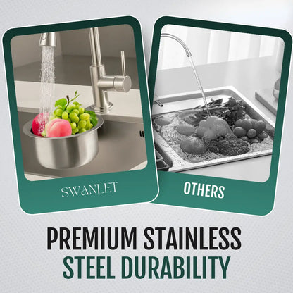 SWANLET™ – コーナー用コンパクトシンクフィルターラック